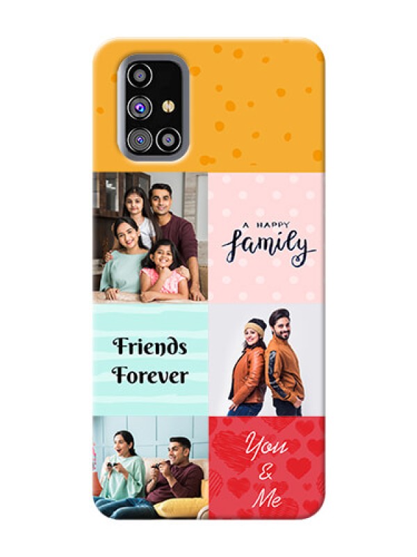 Custom Galaxy M31s Customized Phone Cases: Images with Quotes Design