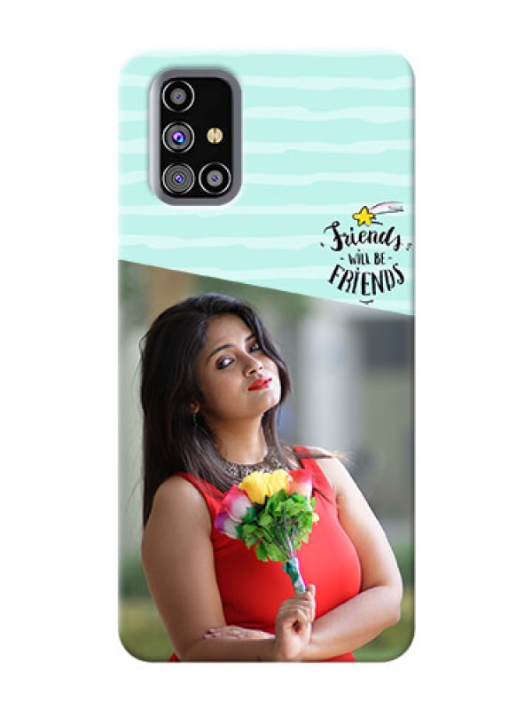 Custom Galaxy M31s Mobile Back Covers: Friends Picture Icon Design