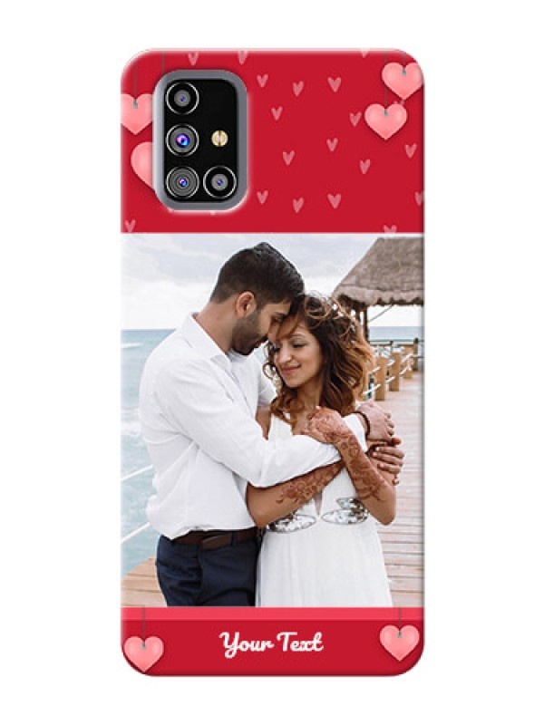 Custom Galaxy M31s Mobile Back Covers: Valentines Day Design