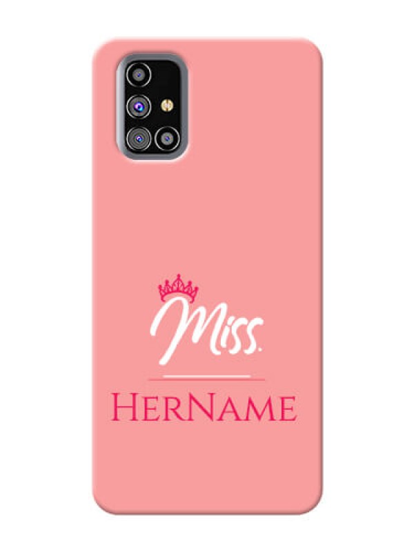 Custom Galaxy M31s Custom Phone Case Mrs with Name
