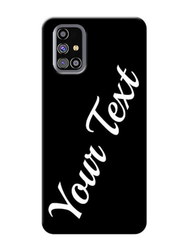 Custom Galaxy M31s Custom Mobile Cover with Your Name