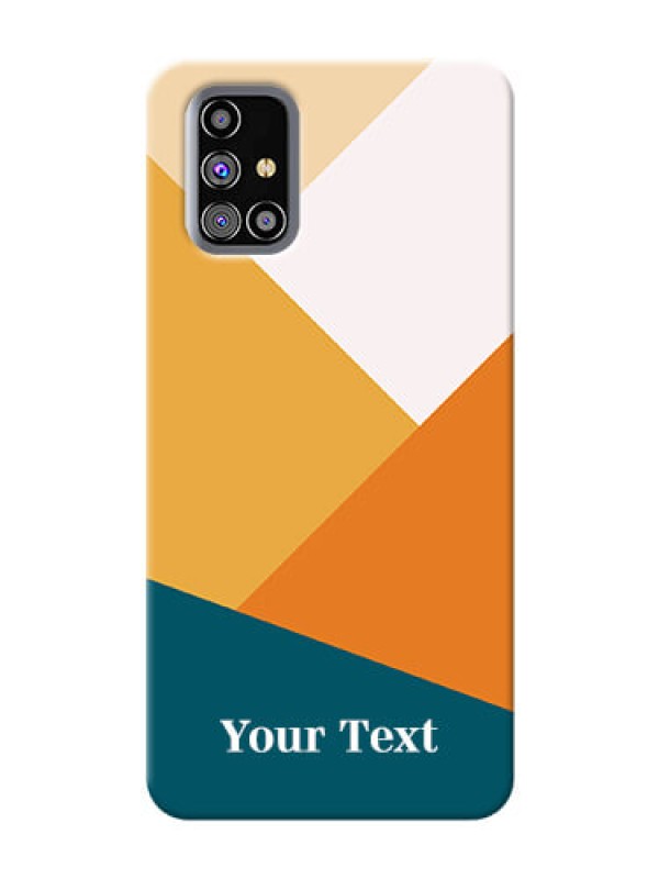 Custom Galaxy M31S Custom Phone Cases: Stacked Multi-colour Design
