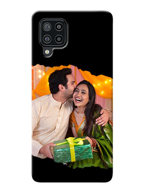 Custom Galaxy M32 4G Prime Edition Custom Phone Covers: Tear-off Design
