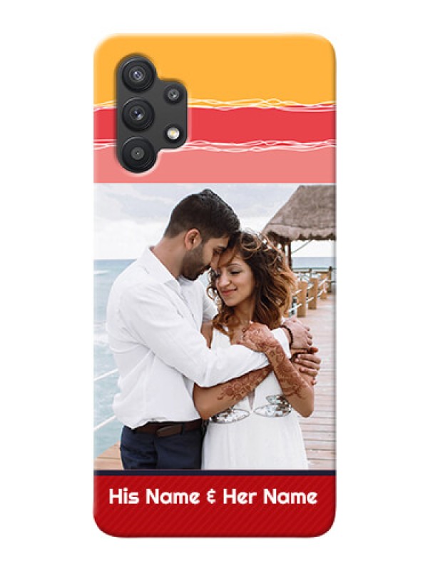 Custom Galaxy M32 5G custom mobile phone covers: Colorful Case Design