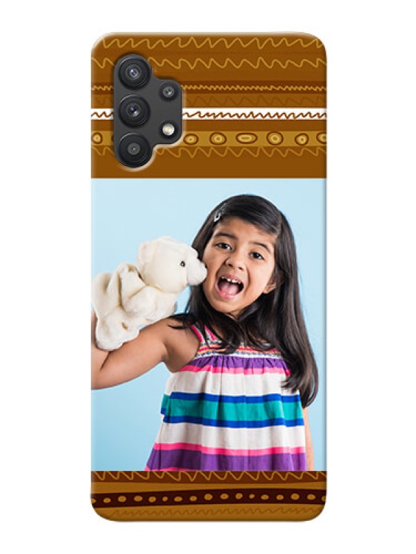 Custom Galaxy M32 5G Mobile Covers: Friends Picture Upload Design 