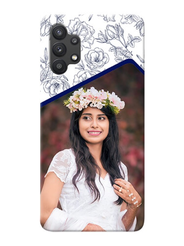 Custom Galaxy M32 5G Phone Cases: Premium Floral Design