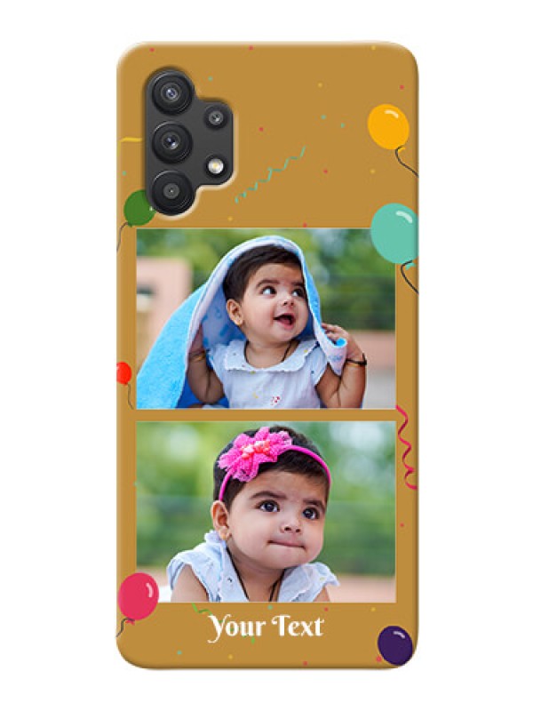 Custom Galaxy M32 5G Phone Covers: Image Holder with Birthday Celebrations Design