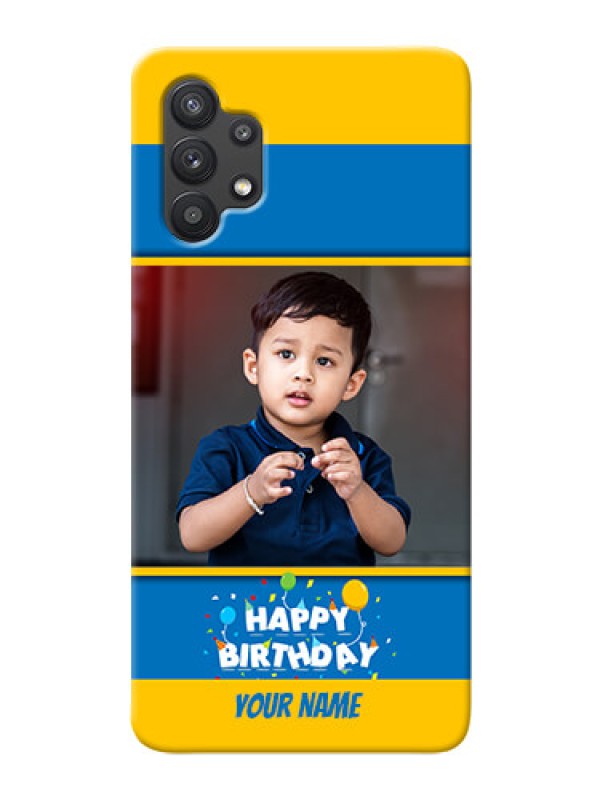Custom Galaxy M32 5G Mobile Back Covers Online: Birthday Wishes Design