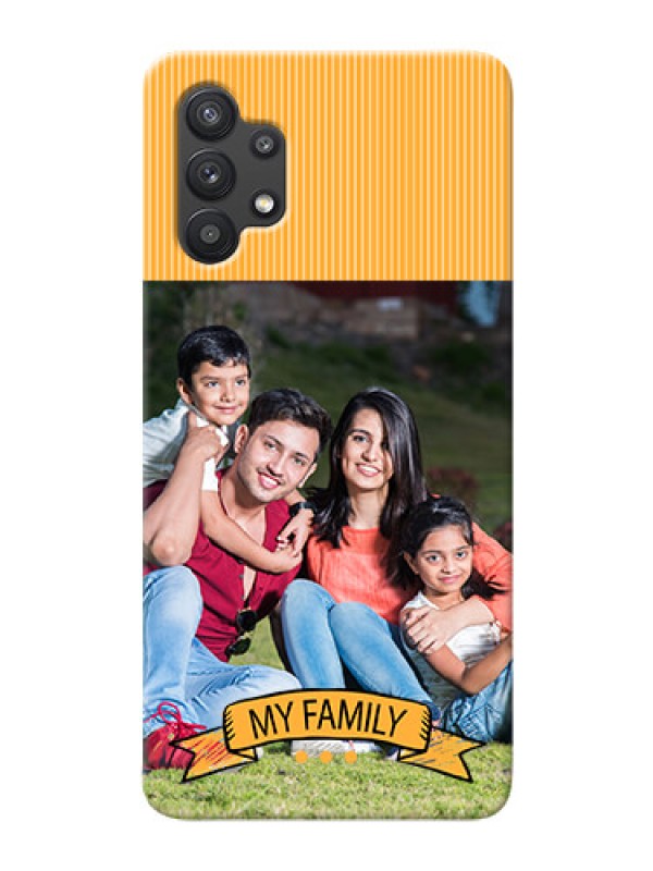 Custom Galaxy M32 5G Personalized Mobile Cases: My Family Design