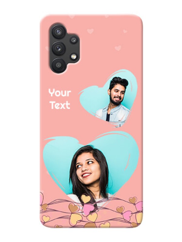 Custom Galaxy M32 5G customized phone cases: Love Doodle Design