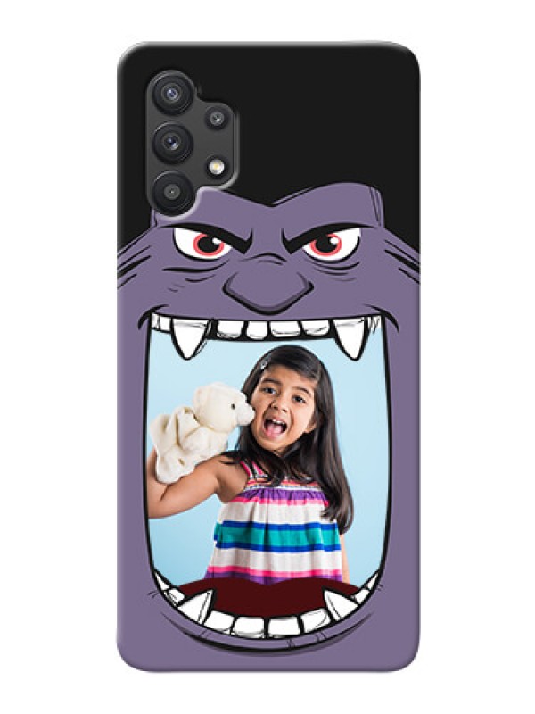 Custom Galaxy M32 5G Personalised Phone Covers: Angry Monster Design