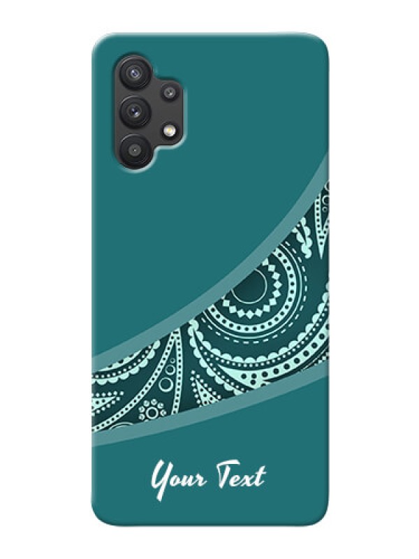 Custom Galaxy M32 5G Custom Phone Covers: semi visible floral Design