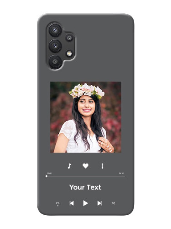 Custom Galaxy M32 5G Custom Mobile Case with Play The Music Design