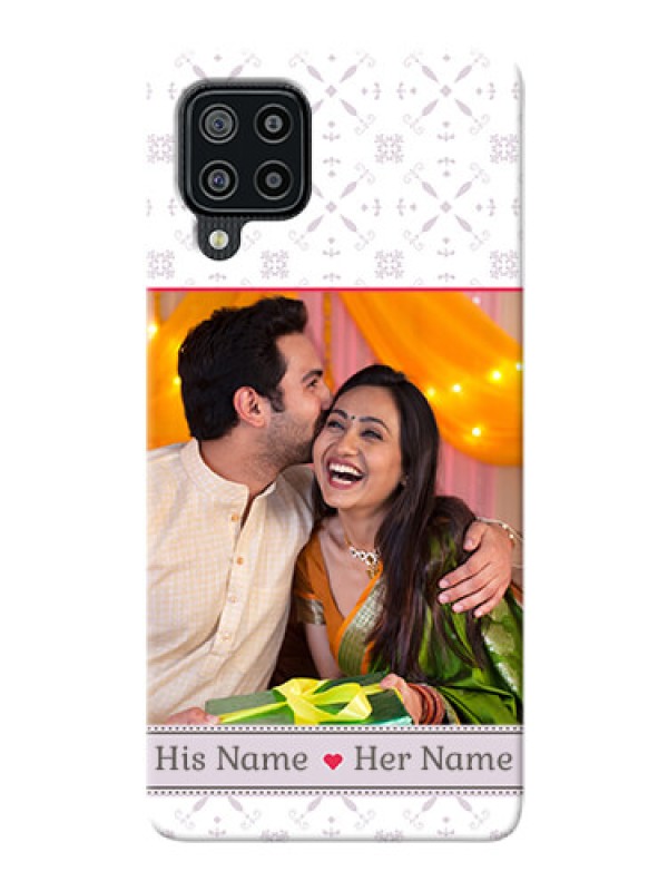 Custom Galaxy M32 Phone Cases with Photo and Ethnic Design