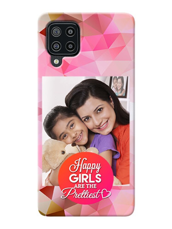 Custom Galaxy M32 Personalized Phone Covers: Abstract Triangle Design