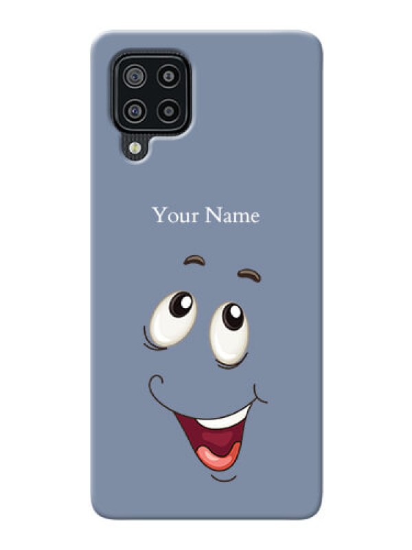 Custom Galaxy M32 Phone Back Covers: Laughing Cartoon Face Design