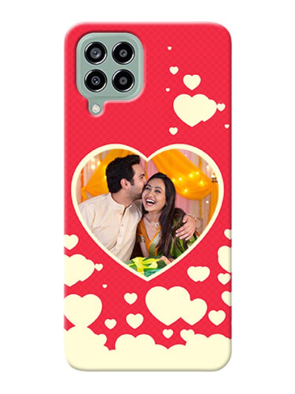 Custom Galaxy M33 5G Phone Cases: Love Symbols Phone Cover Design