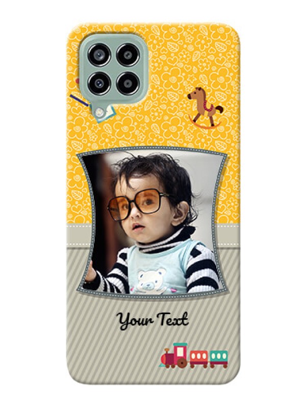 Custom Galaxy M33 5G Mobile Cases Online: Baby Picture Upload Design