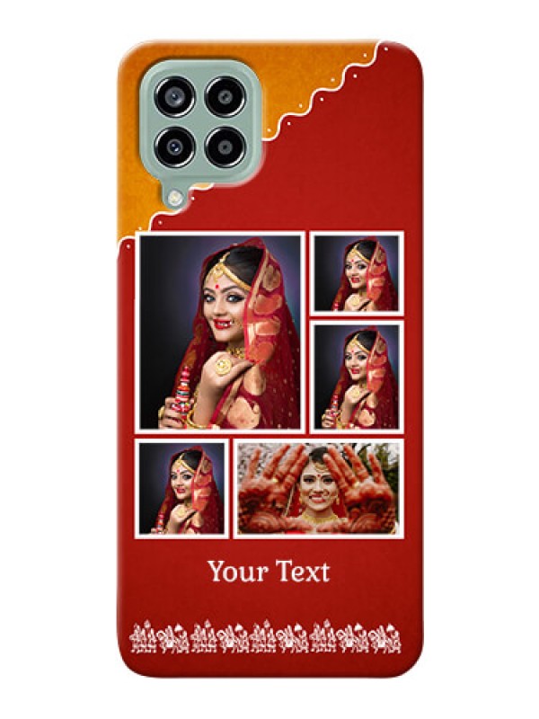Custom Galaxy M33 5G customized phone cases: Wedding Pic Upload Design