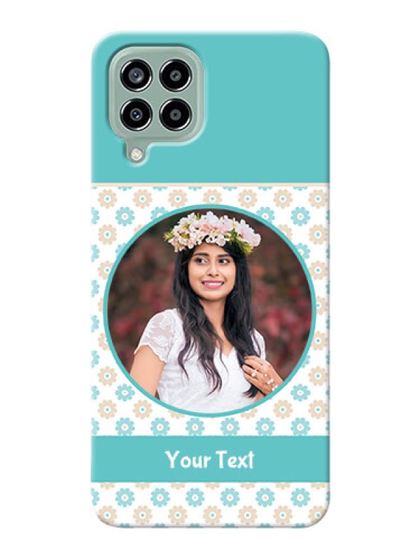 Custom Galaxy M33 5G Custom Mobile Back Covers: Beautiful Flowers Design