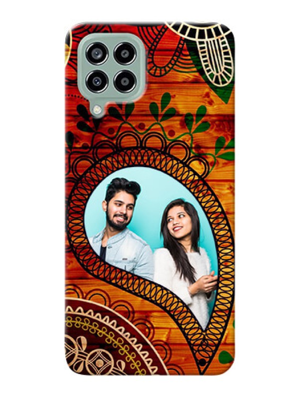 Custom Galaxy M33 5G custom mobile cases: Abstract Colorful Design