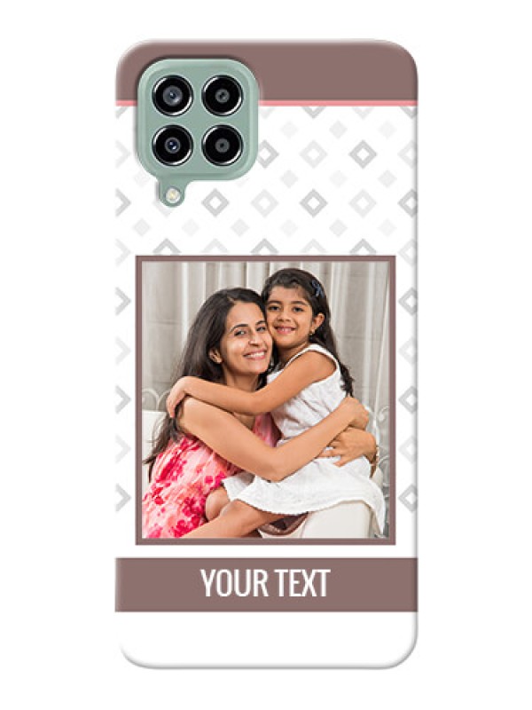 Custom Galaxy M33 5G custom back covers: Simple Diamond Design