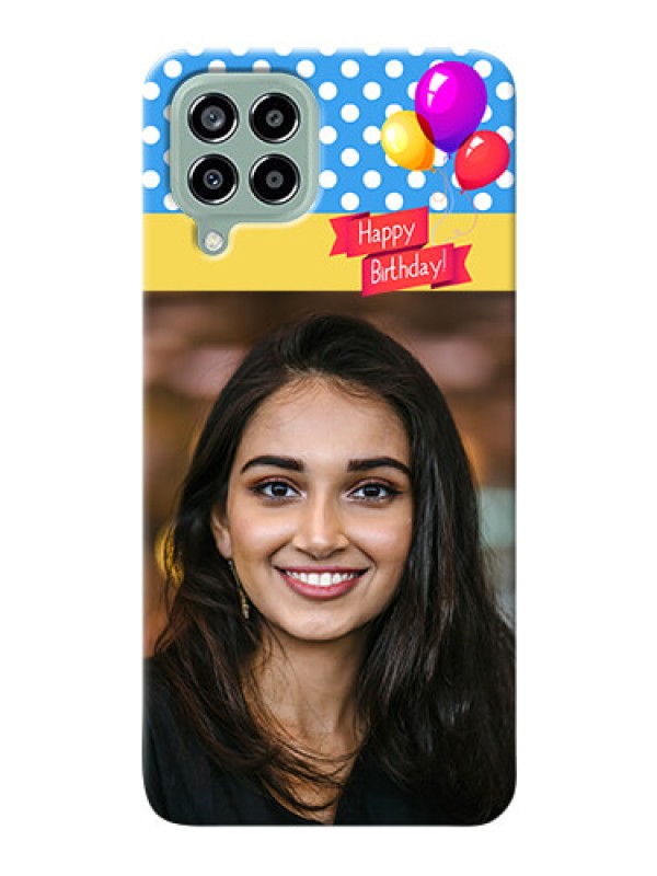 Custom Galaxy M33 5G custom mobile back covers: Happy Birthday Design
