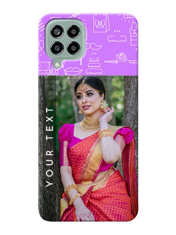 Custom Galaxy M33 5G Personalized Phone Cases: Birthday Icons Design