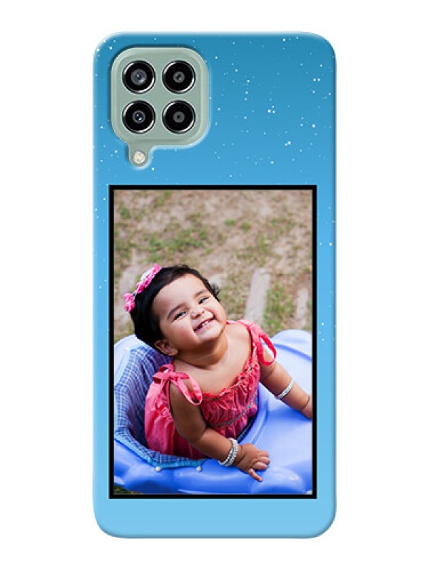 Custom Galaxy M33 5G Phone Covers: Wave Pattern Colorful Design