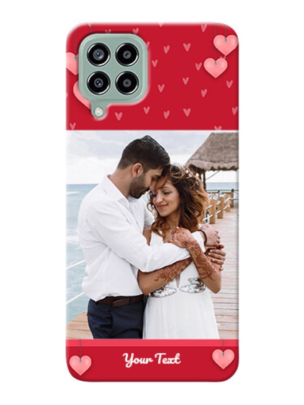 Custom Galaxy M33 5G Mobile Back Covers: Valentines Day Design