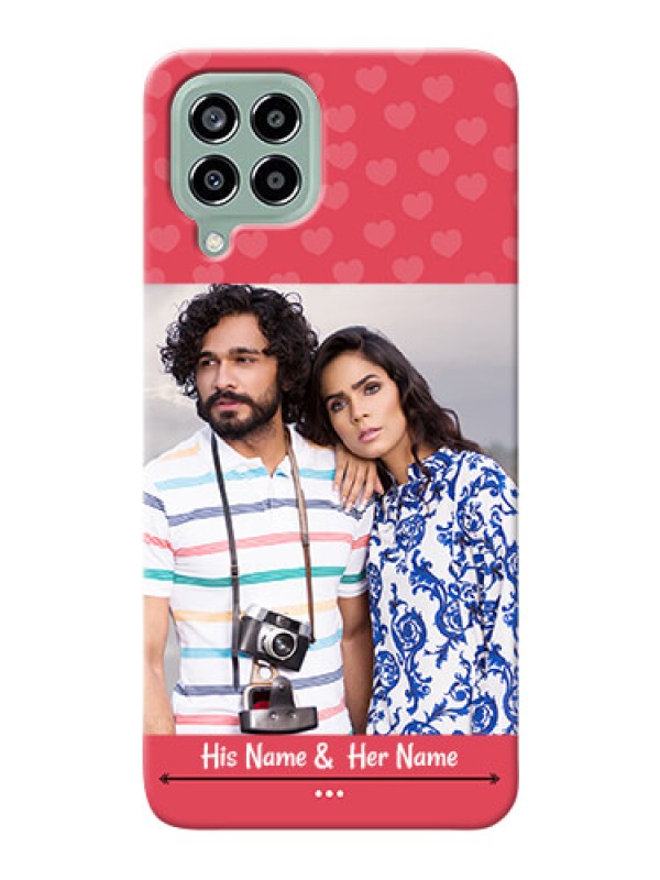 Custom Galaxy M33 5G Mobile Cases: Simple Love Design