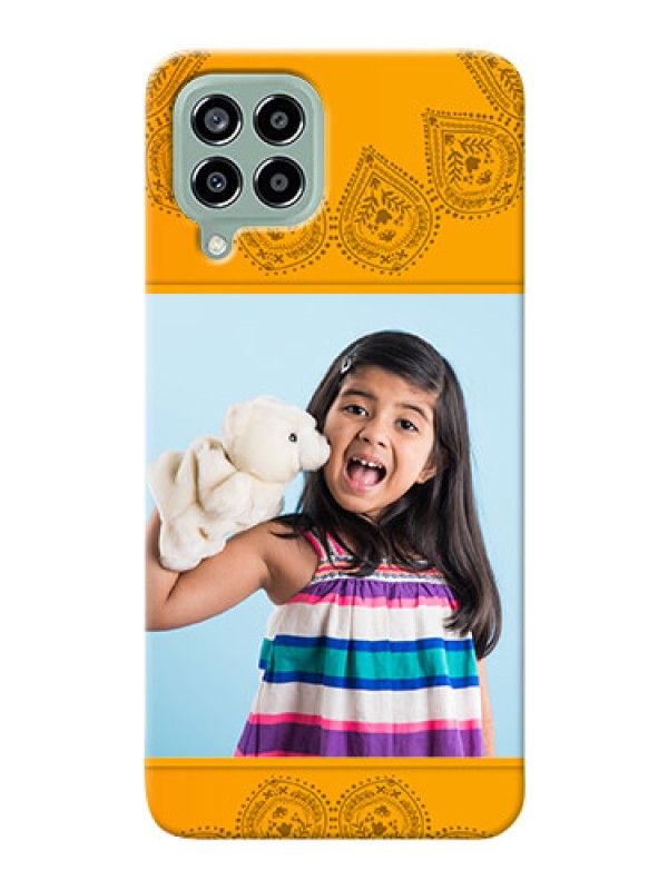 Custom Galaxy M33 5G custom mobile back covers: Photo Wedding Design 