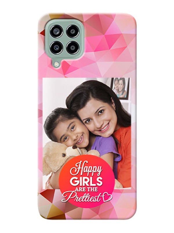 Custom Galaxy M33 5G Personalized Phone Covers: Abstract Triangle Design