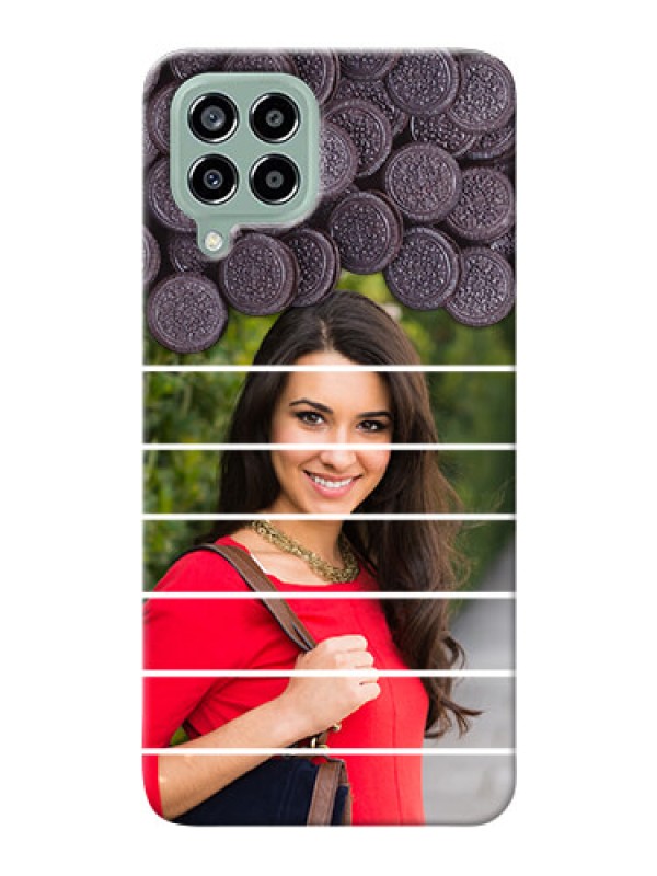 Custom Galaxy M33 5G Custom Mobile Covers with Oreo Biscuit Design