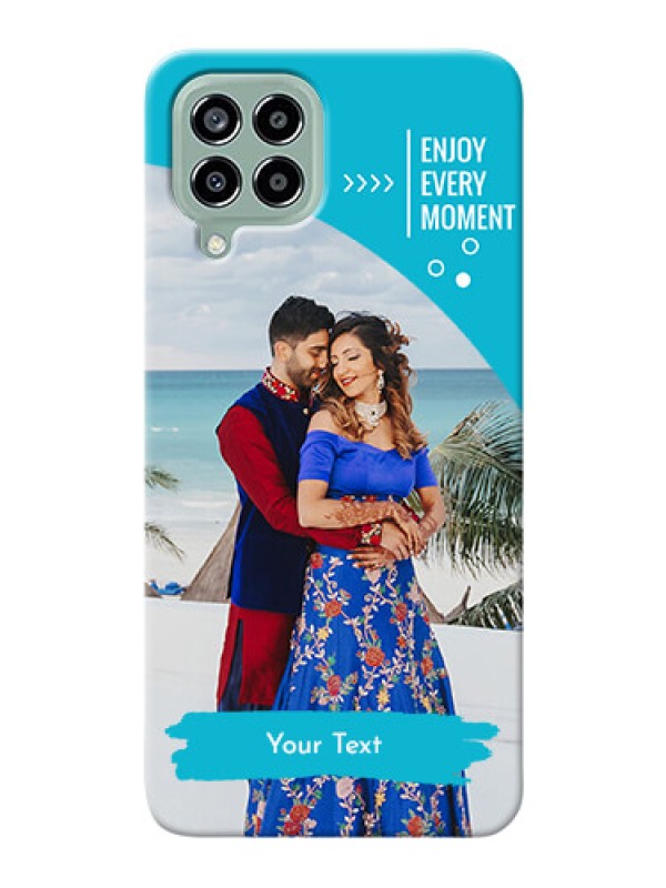 Custom Galaxy M33 5G Personalized Phone Covers: Happy Moment Design