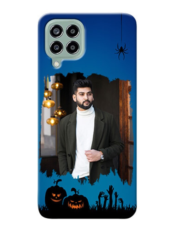 Custom Galaxy M33 5G mobile cases online with pro Halloween design 