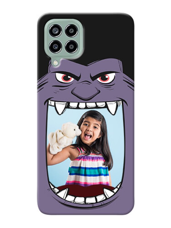 Custom Galaxy M33 5G Personalised Phone Covers: Angry Monster Design