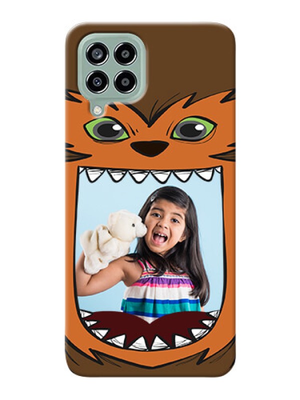 Custom Galaxy M33 5G Phone Covers: Owl Monster Back Case Design