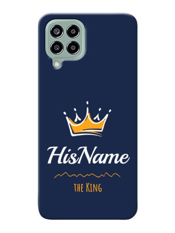 Custom Galaxy M33 5G King Phone Case with Name