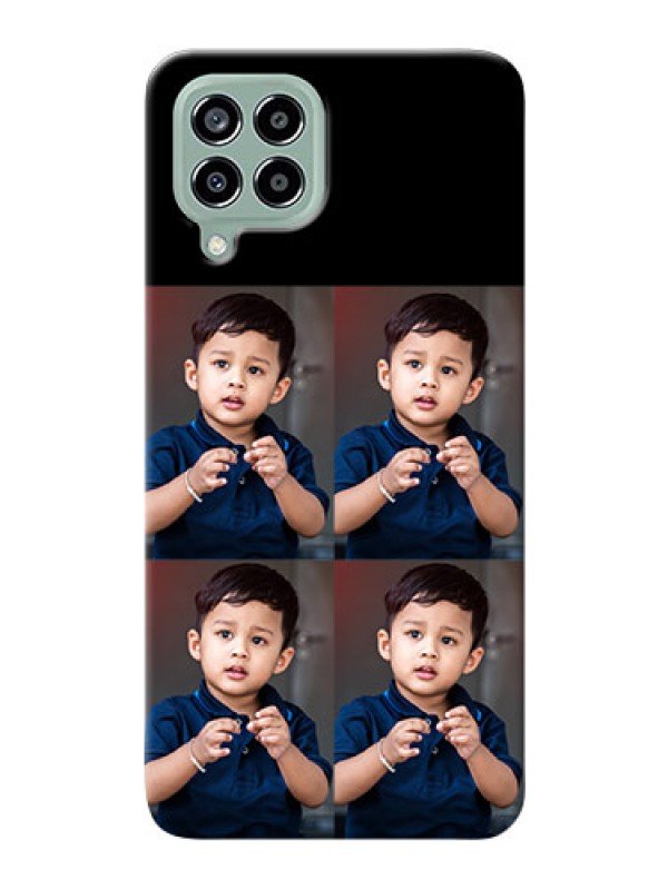 Custom Galaxy M33 5G 4 Image Holder on Mobile Cover