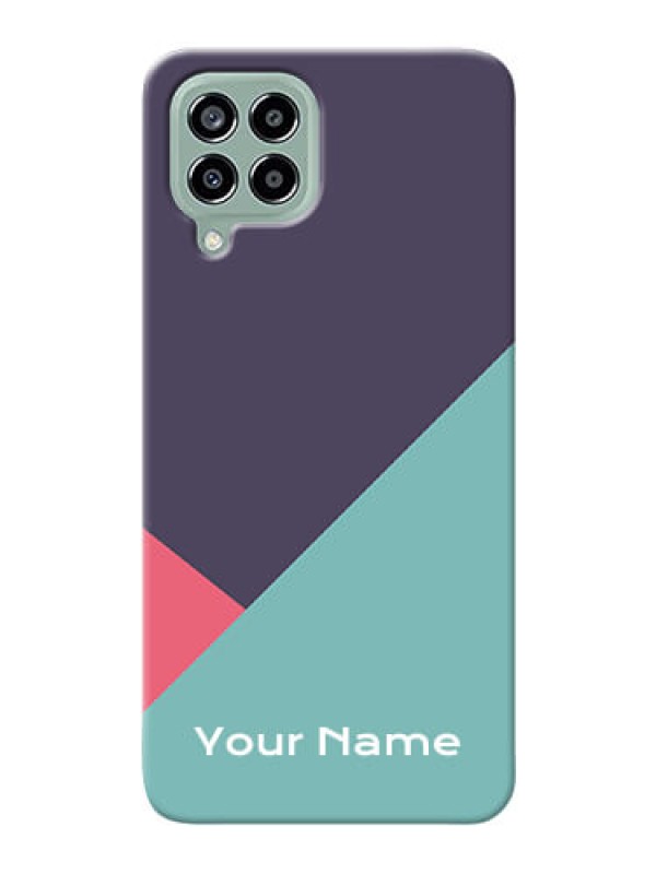 Custom Galaxy M33 5G Custom Phone Cases: Tri  Color abstract Design