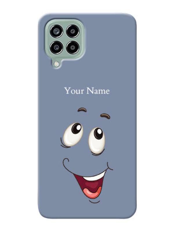 Custom Galaxy M33 5G Phone Back Covers: Laughing Cartoon Face Design