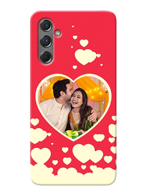 Custom Galaxy M34 5G Phone Cases: Love Symbols Phone Cover Design
