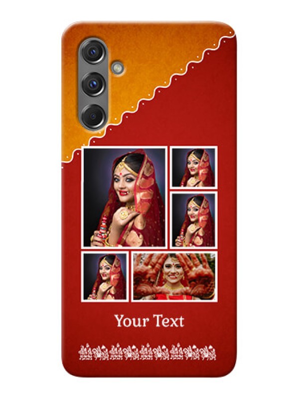 Custom Galaxy M34 5G customized phone cases: Wedding Pic Upload Design