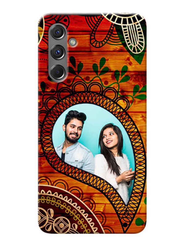 Custom Galaxy M34 5G custom mobile cases: Abstract Colorful Design