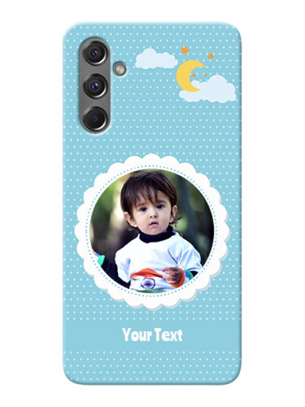 Custom Galaxy M34 5G mobile cases online: violet Pattern Design