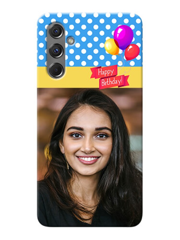 Custom Galaxy M34 5G custom mobile back covers: Happy Birthday Design