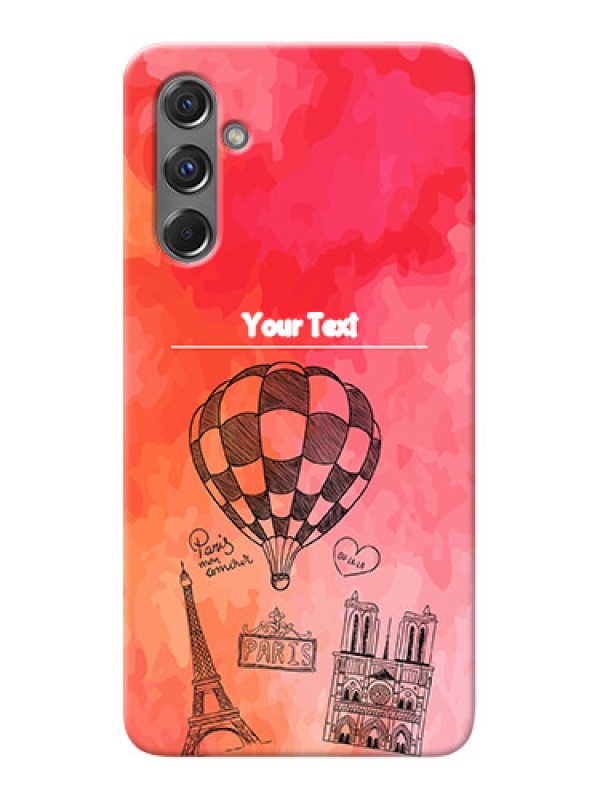 Custom Galaxy M34 5G Personalized Mobile Covers: Paris Theme Design