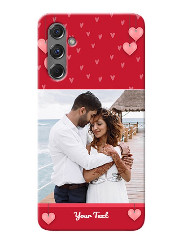 Custom Galaxy M34 5G Mobile Back Covers: Valentines Day Design