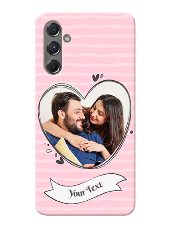 Custom Galaxy M34 5G custom mobile phone covers: Vintage Heart Design